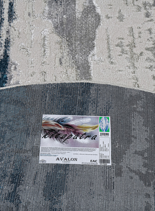 Ковер 37107A daire BLUE FLS / L.GREY