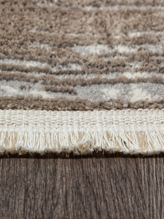 Ковер 26927A - GRY / D.BEIGE - Овал - коллекция MARMARIS