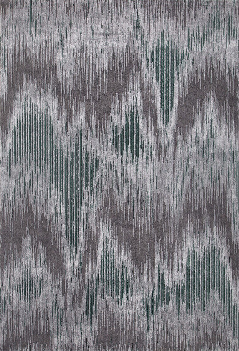 Ковер 33382 - 954 GREY / GREEN - Прямоугольник - коллекция GRANADA