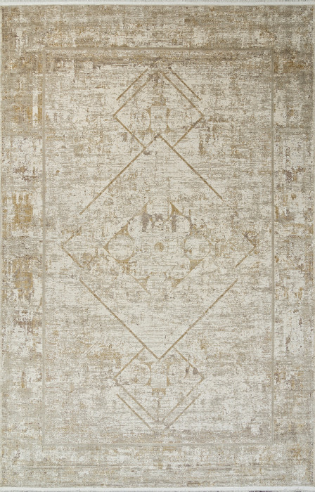 Ковер E709A7 - L.BEIGE / YELLOW - Прямоугольник - коллекция EMPEROS OLIMPOS