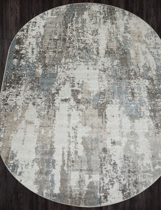 Ковер F229 - BEIGE-BLUE - Овал - коллекция NATUREL
