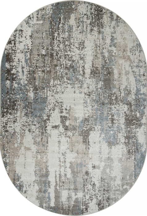 Ковер F229 - BEIGE-BLUE - Овал - коллекция NATUREL