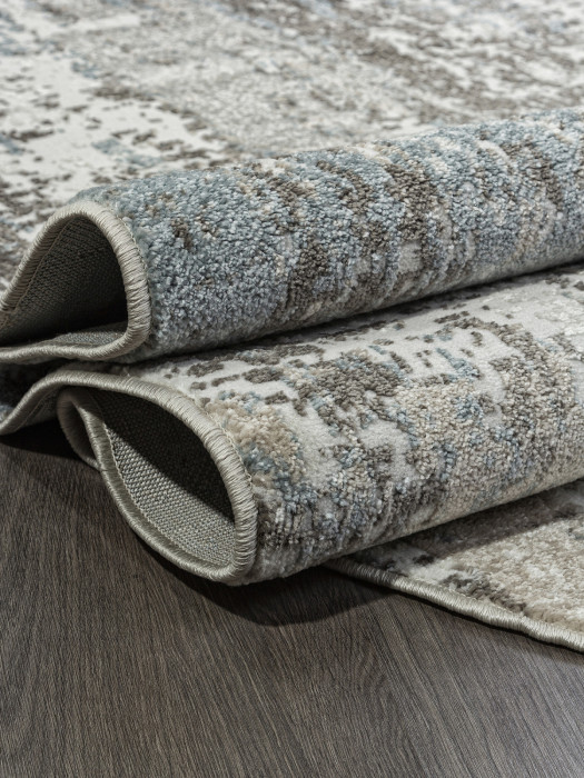 Ковер F229 - BEIGE-BLUE - Овал - коллекция NATUREL