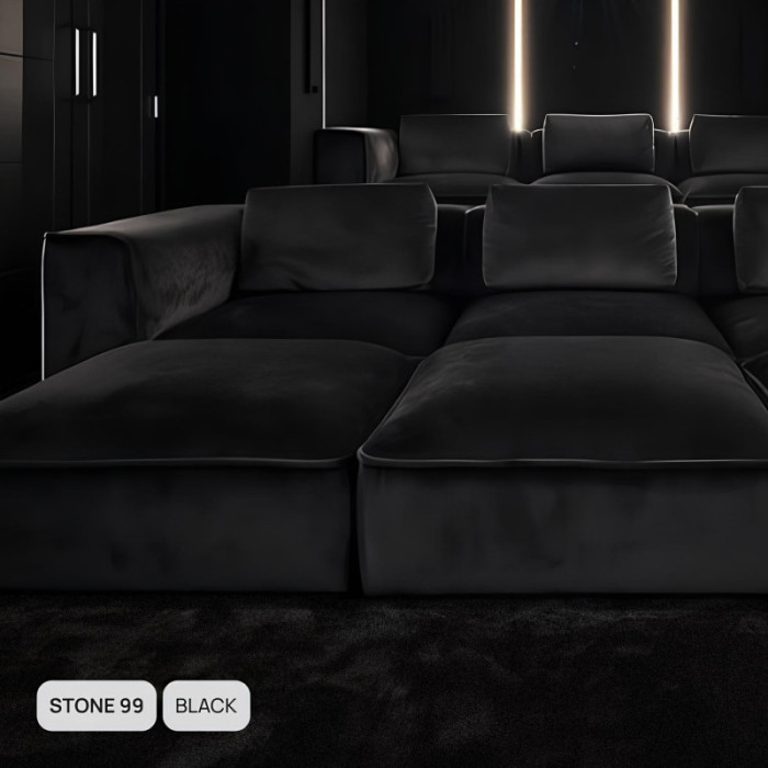 Ковролин STONE (Стоун) 99 • Black