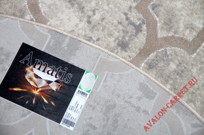 Ковер 36557A oval L.BEIGE / L.BEIGE