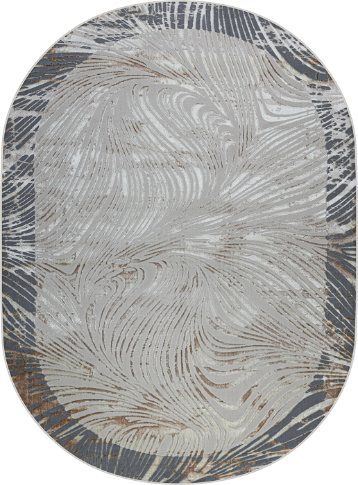 Ковер 37897A oval BEIGE FLS / BEIGE FL