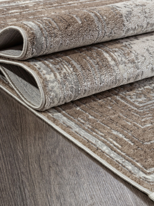 Ковер 26927A - GRY / D.BEIGE - Прямоугольник - коллекция MARMARIS