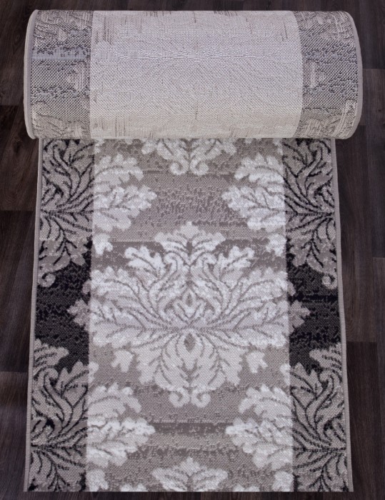 Ковер d213 - GRAY - Дорожка - коллекция SILVER