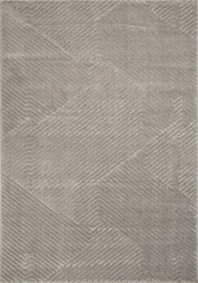 Ковер E857AG - GREY / GREY - Прямоугольник - коллекция JUNO