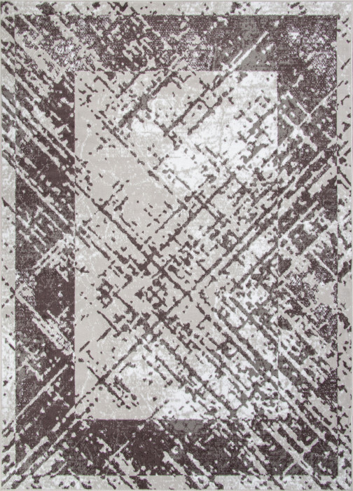 Ковер F391 - GRAY - Прямоугольник - коллекция SILVER