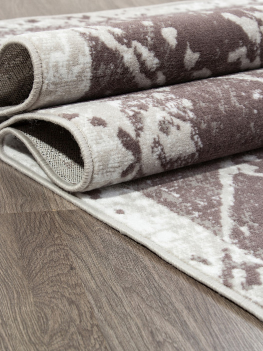 Ковер F391 - GRAY - Прямоугольник - коллекция SILVER