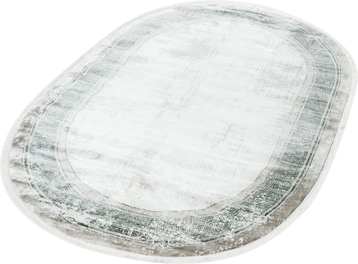 Ковер 38720A oval GREEN / CREAM