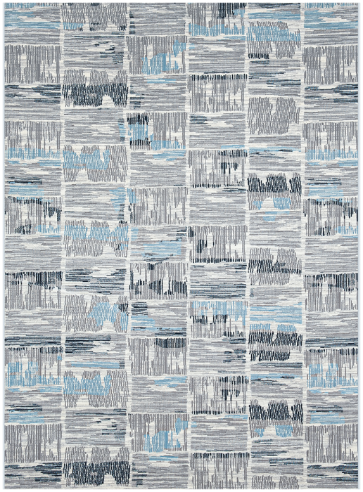 Ковер 50010A stan L.GREY / BLUE CKM