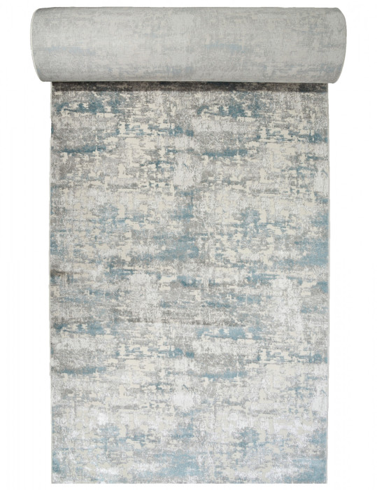 Ковер 26941A - GRY / BLUE - Дорожка - коллекция MARMARIS