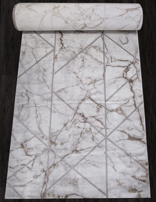 Ковер 3391 - GRAY-BEIGE - Дорожка - коллекция GRAFF