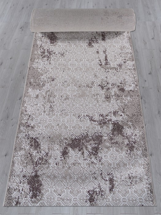 Ковер F392 - GRAY - Дорожка - коллекция SILVER