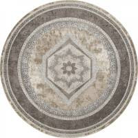 Ковер ARMINA ( АРМИНА ) 04037C - GREY / BROWN ( Круг )