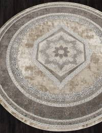 Ковер ARMINA ( АРМИНА ) 04037C - GREY / BROWN ( Круг )