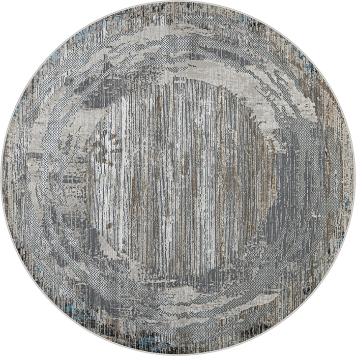 Ковер 37904A daire BLUE FLS / BEIGE FLS