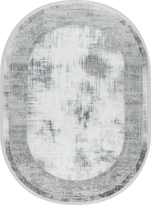 Ковер 38720A oval GREY / WHITE