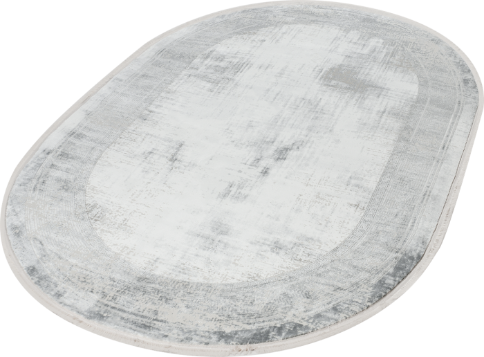 Ковер 38720A oval GREY / WHITE
