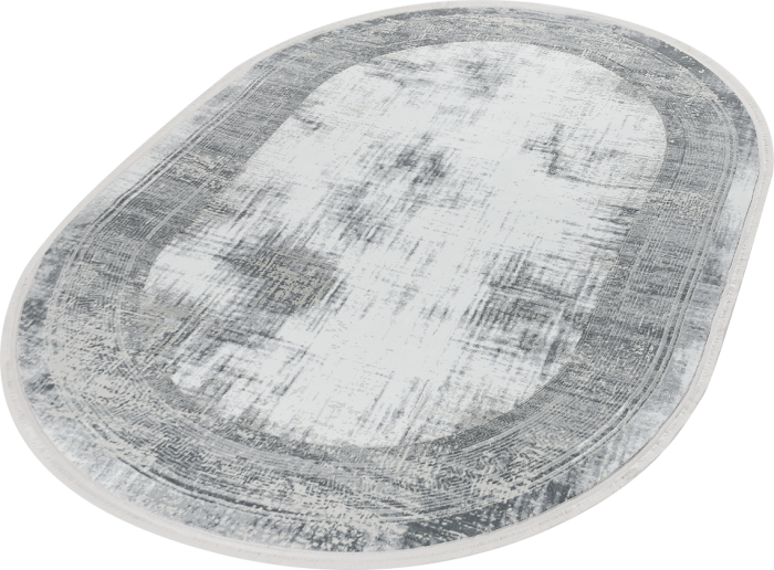 Ковер 38720A oval GREY / WHITE