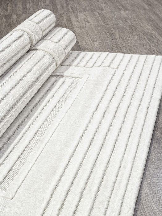 Ковер D785AW - CREAM / CREAM - Прямоугольник - коллекция JUNO