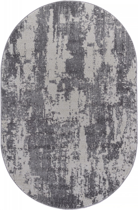 Ковер F229 - GRAY - Овал - коллекция NATUREL