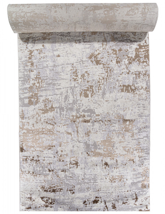 Ковер F284 - BEIGE-GREEN - Дорожка - коллекция PALERMO