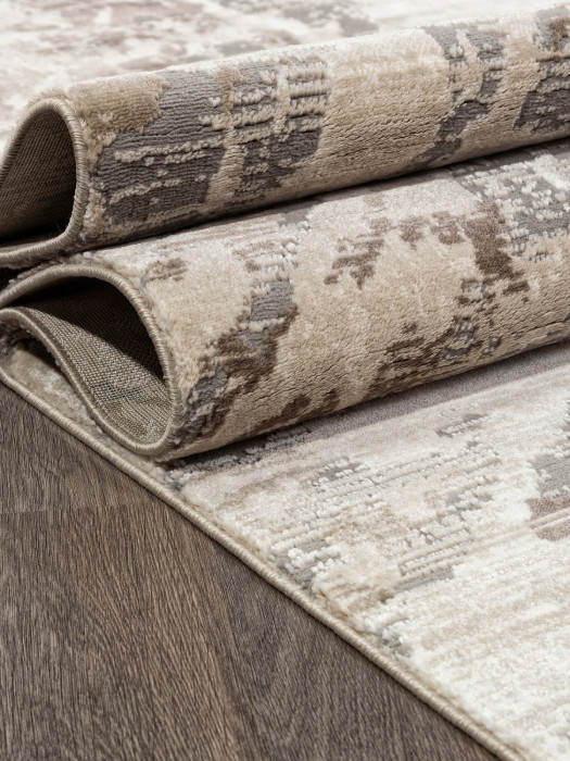 Ковер GA017C - GREY / BROWN - Прямоугольник - коллекция ARMINA