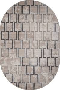 Ковер SIERRA ( СИЕРРА ) F353 - BEIGE-BLUE ( Овал )