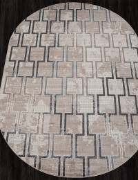 Ковер SIERRA ( СИЕРРА ) F353 - BEIGE-BLUE ( Овал )